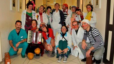 L'incursione clownesca in ospedale