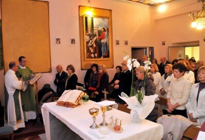 Giornata del malato la celebrazione in cappella (1)