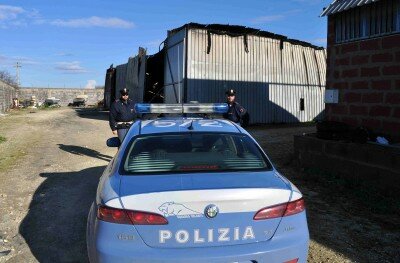 foto luogo incendio