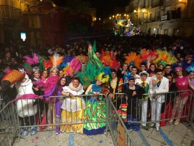 Carnevale 2015 il gruppo dei brasiliani