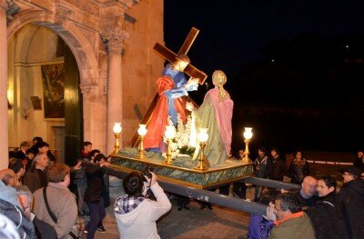 Settimana Santa 2015 la Veronica esce da San Filippo Neri
