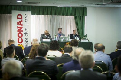 Tavolo relatori 41° assemblea Bilancio Conad Sicilia
